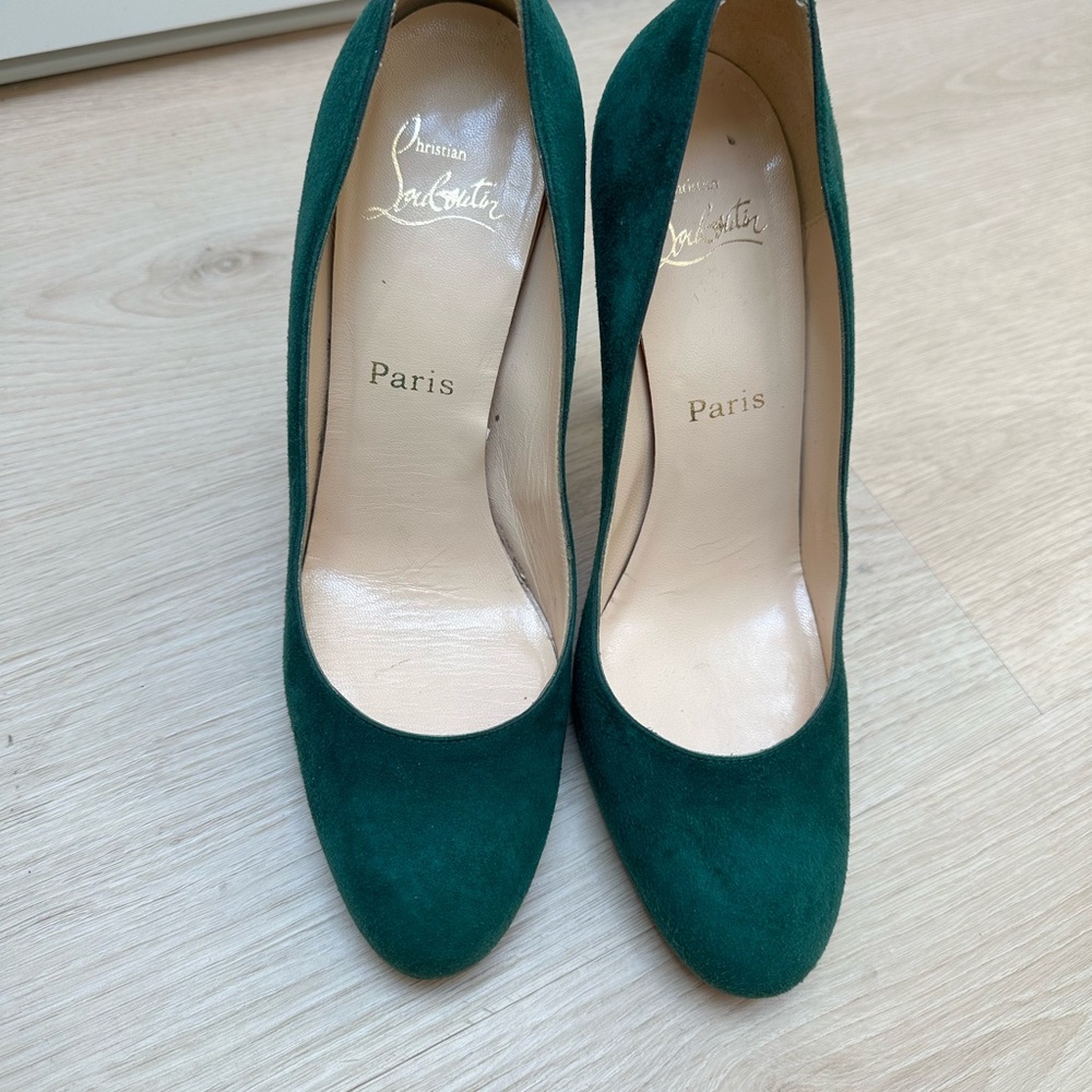 Christian Louboutin Green Women's Shoes